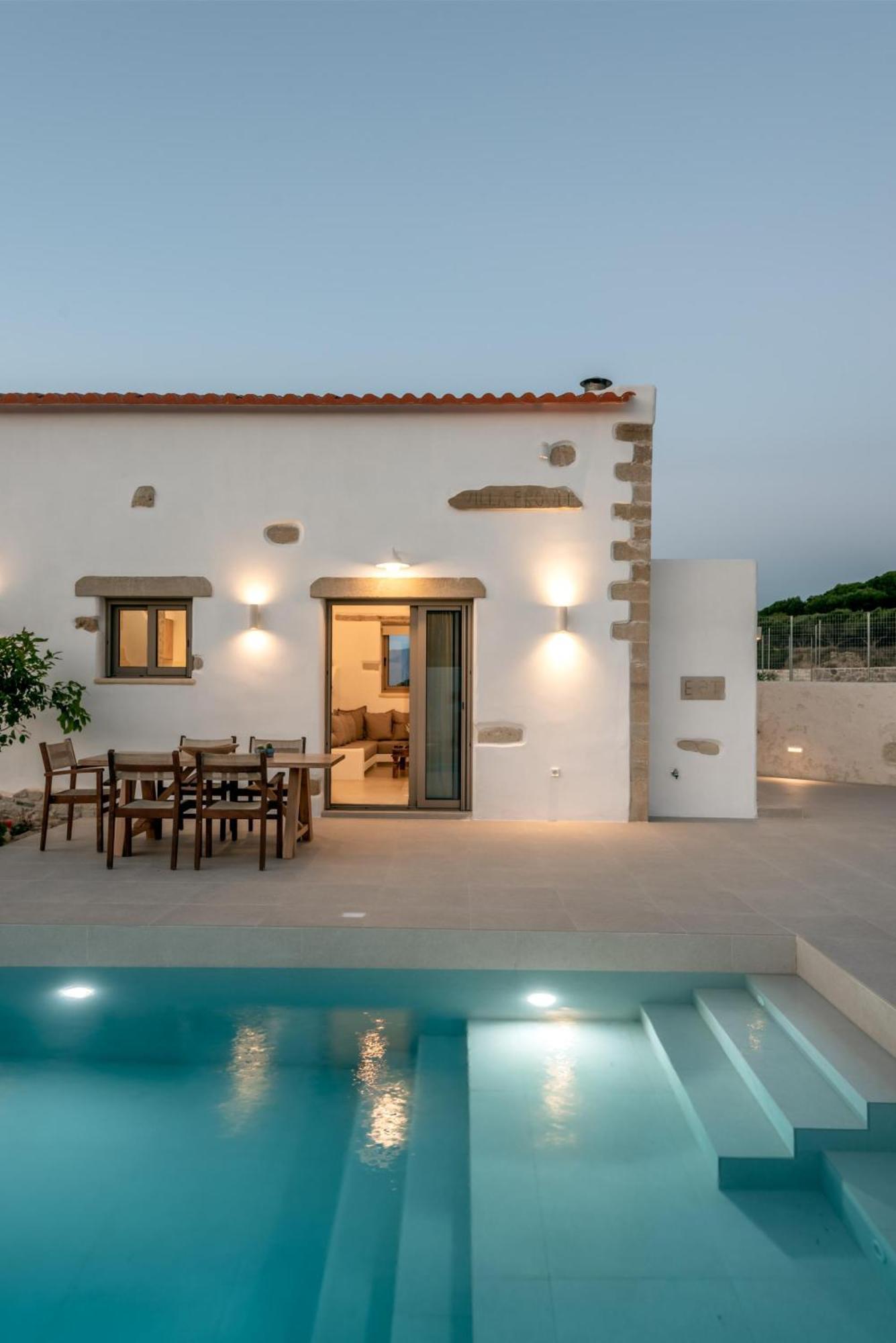 Villa Froudi Near Falaserna Beach Kíssamos Buitenkant foto