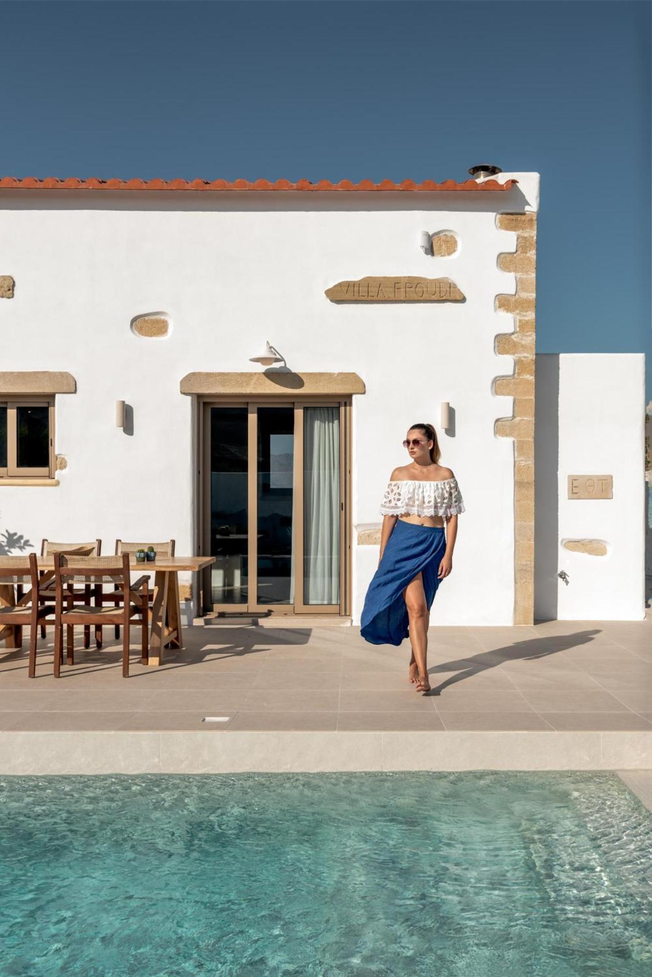 Villa Froudi Near Falaserna Beach Kíssamos Buitenkant foto