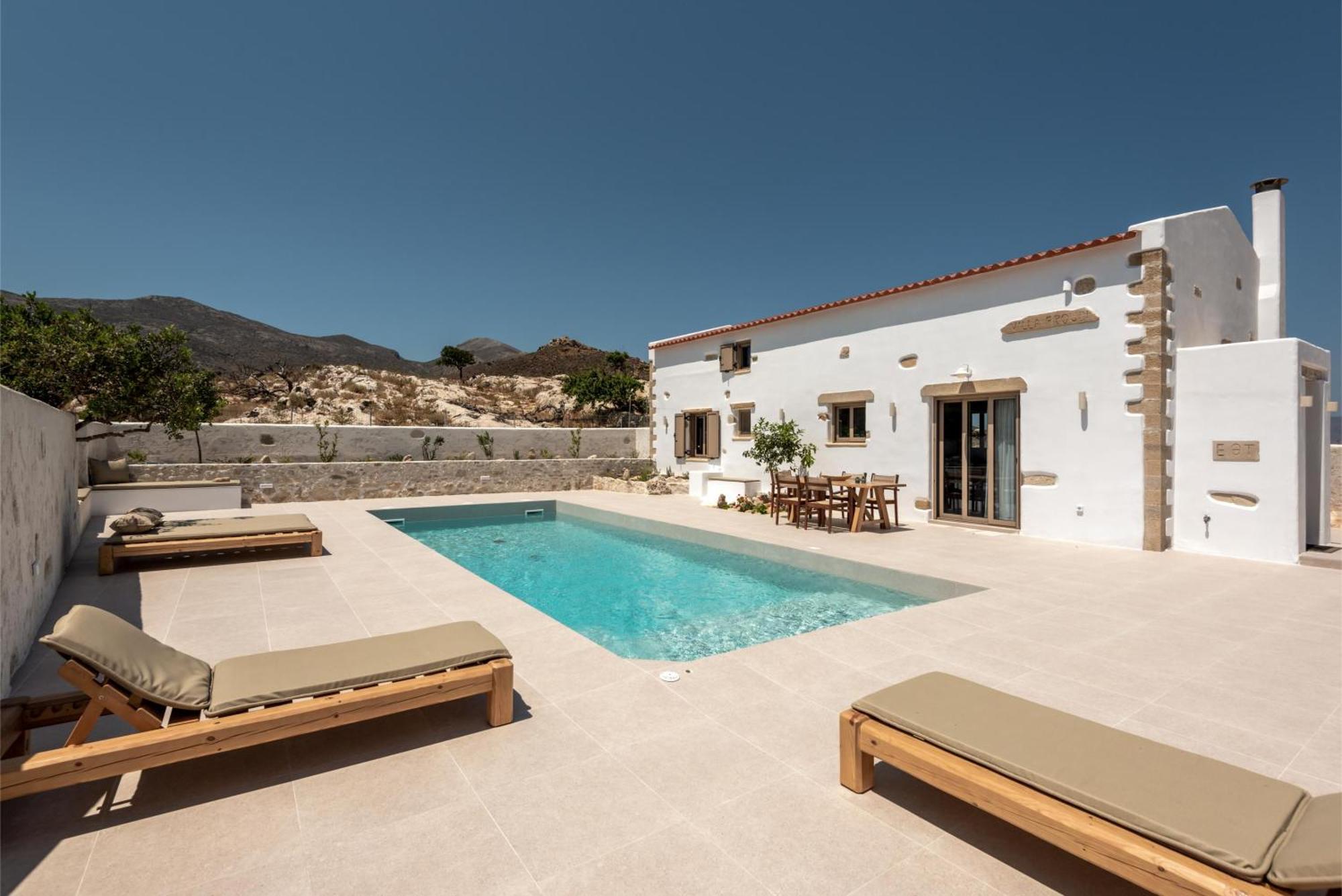 Villa Froudi Near Falaserna Beach Kíssamos Buitenkant foto